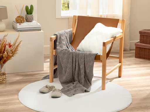 Soft Touch Rabbit Rug 120 cm