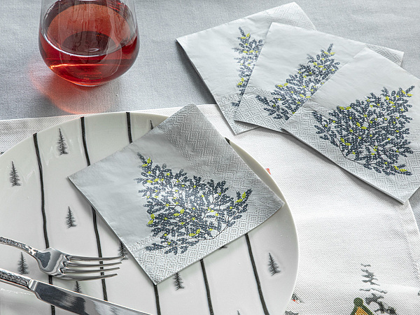 Botanical Ornaments Paper napkins 25х25 cm 20 pcs