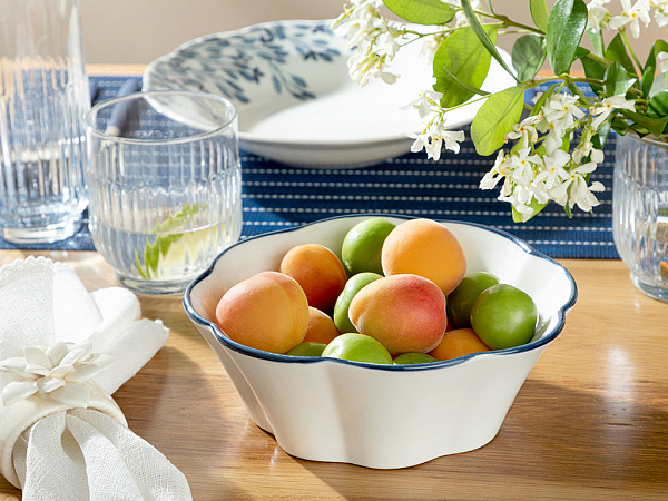 Clover White Aperitif plate 18 cm