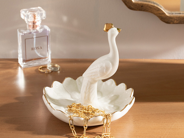 Peafowl Держатель для украшений 11.8х11.8х12 см