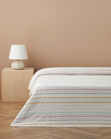 Sweet Stripes  Простынь пикейная 200х220 см