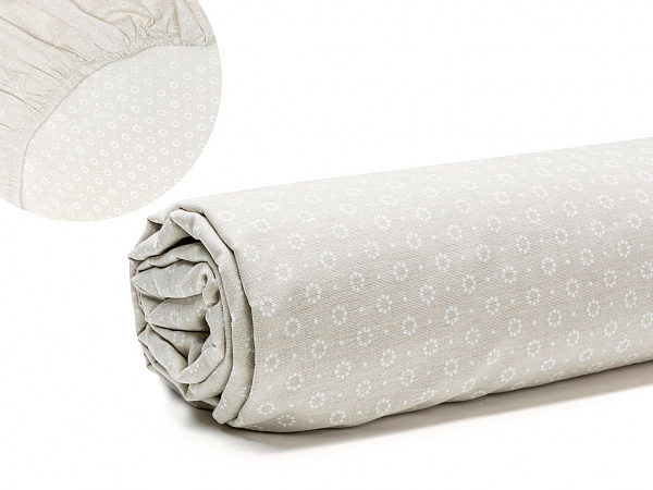 Urban Dots Простирадло на резинці 140х200х25 см