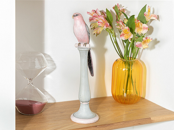 Pink Parrot Статуетка 11.4х8.3х30.3 см
