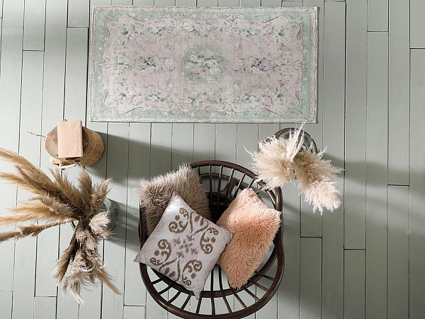 Oriantal Floral Cotton Carpet 80х150 см