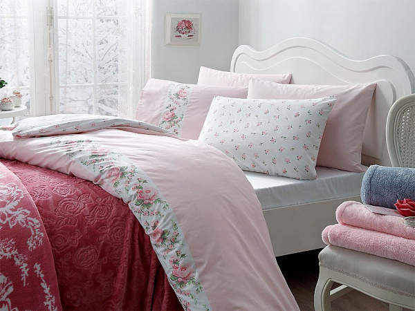Rose Coquette Пододеяльник из хлопка 240x220 см