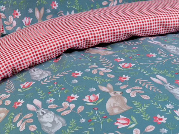 Woodland Children's duvet cover from cotton 160x220 cm
