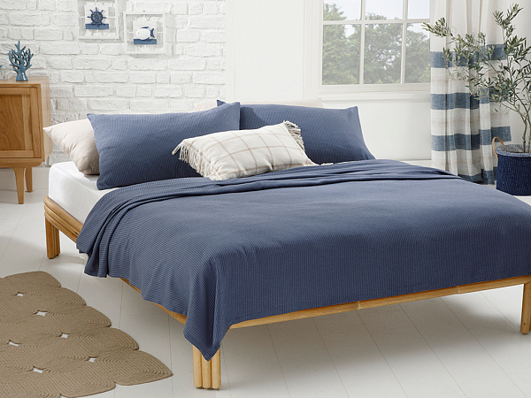 Gold Stripe Pique bedding set 200х220 cm