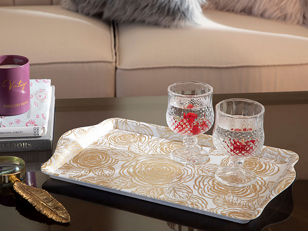 Chic Rose Поднос 39х24 см