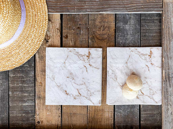 Marble Серветки паперові 22 шт 33х33 см