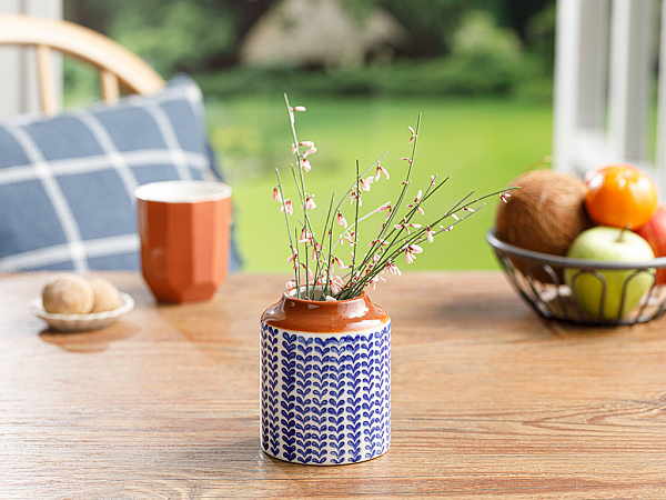 Blue Adventures Vase 9х9х11 cm
