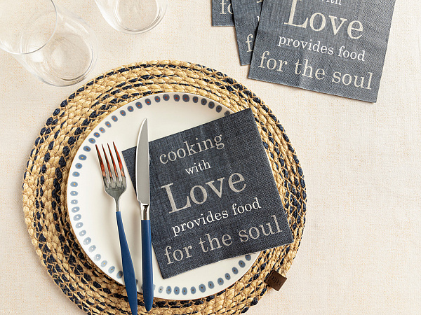 Love Paper napkins 33х33 cm 20 pcs