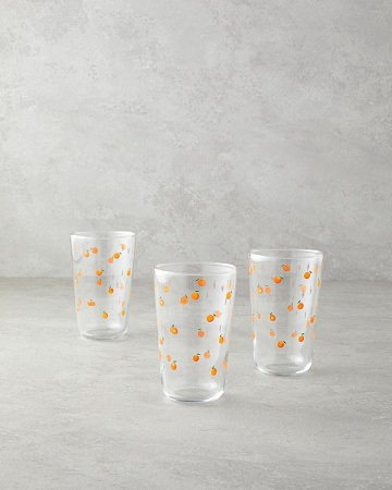 Orangeis Set of glasses 400 ml 3 pcs