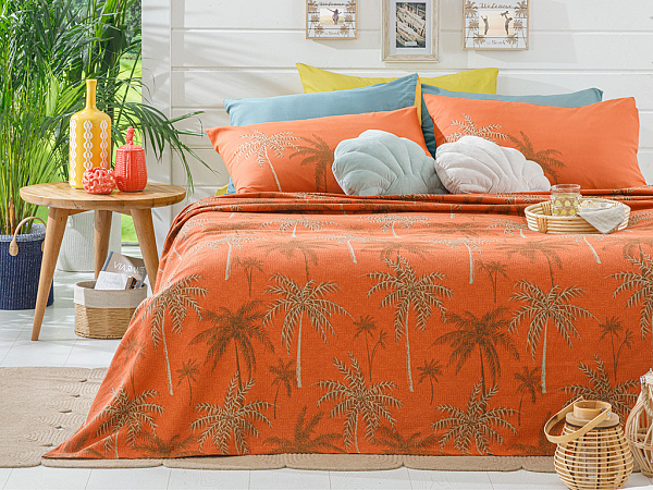 Glitter Palm Простирадло піке 200х220 см