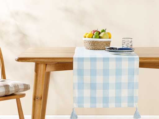 Gingham Столовая дорожка 40х140 см