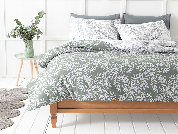 Olive Twig Krep Bedding set 240х220 cm