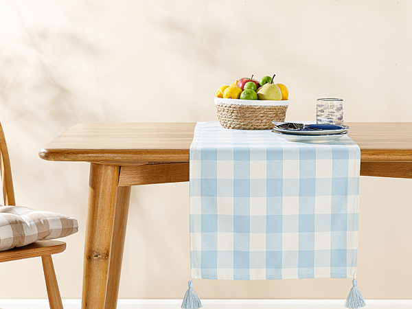 Gingham Столовая дорожка 40х140 см