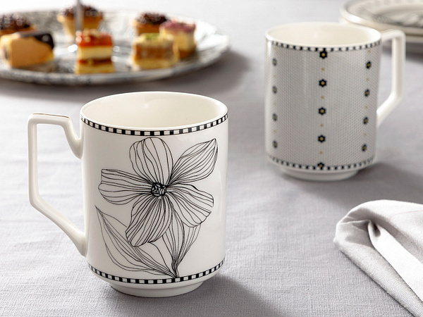 Denby Flowery Набор чашек 350 мл 2 шт