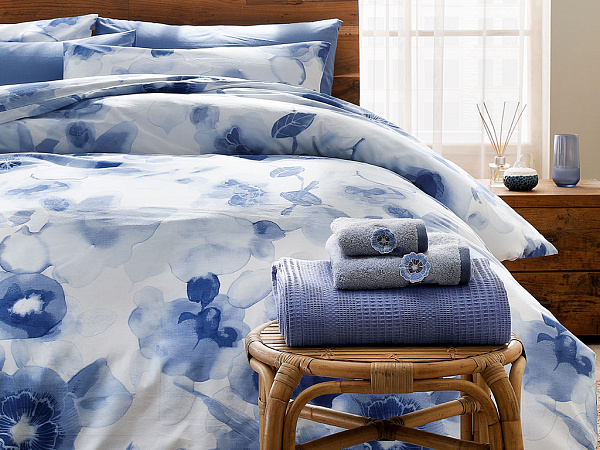 Water Roses Cotton Duvet Cover 160х220 cm