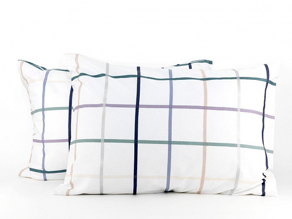 Glam Check Pillowcase set 50х70 cm