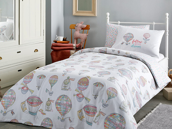 Lovely Balloon Дитяча підковдра з бавовни 160х220 см