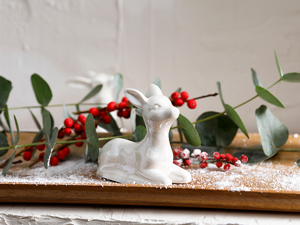 Snow Deer Statuette 3.5х8.5х7 cm