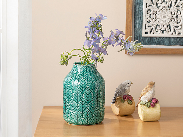 Leaves  Vase 13х13х18.5 cm