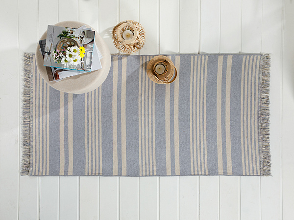 Modern Stripe Cotton Carpet 120х180 cm