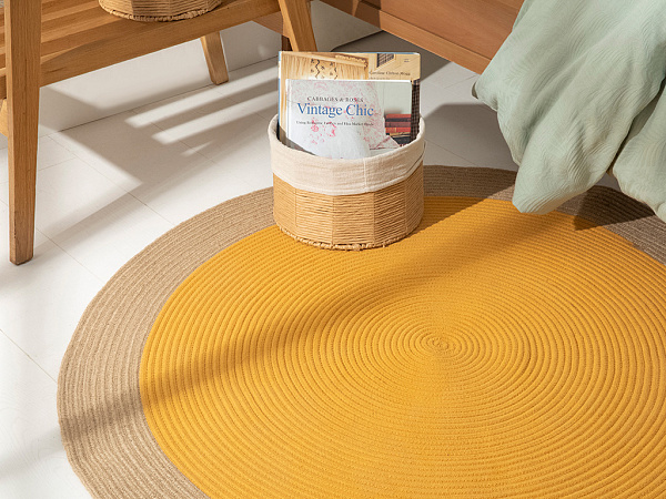 Round Cotton Carpet 90 cm