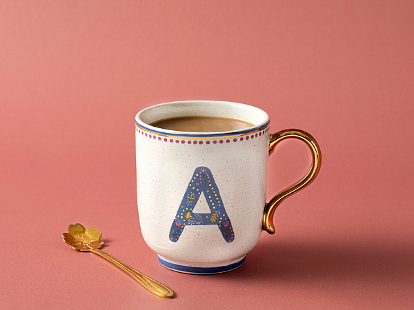 Letter A cup 350 ml