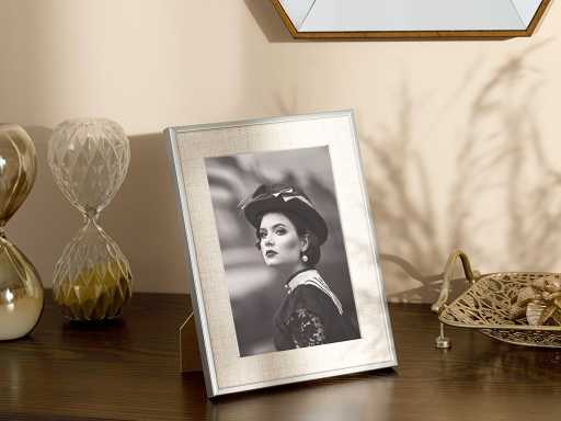 Mauve Frame 17x22.5 cm