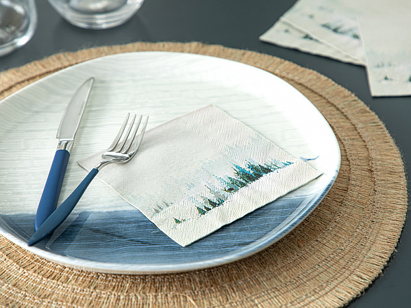 Mist Mountain Paper napkins 25х25 cm 20 pcs