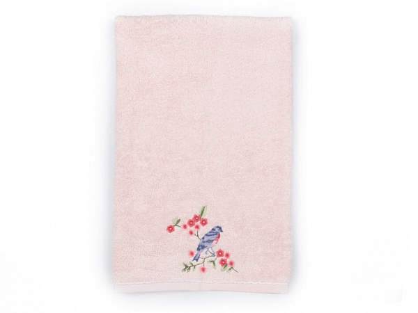 Sprig Birds Полотенце для лица хлопковое 50х80 см