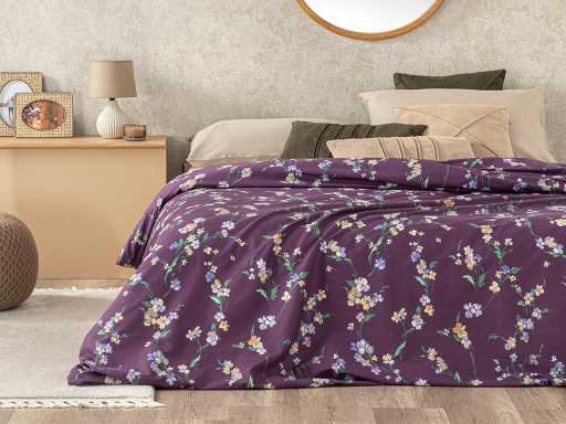 Wild Pansies Пододеяльник из хлопка 240х260 см