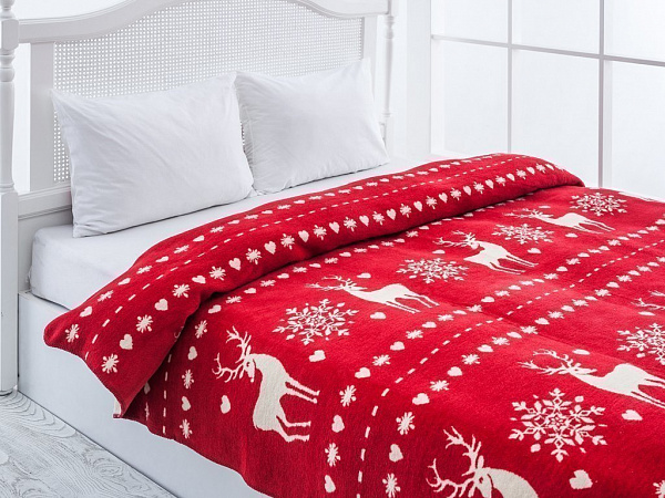 Snow Deer Плед из хлопка 200х220 см