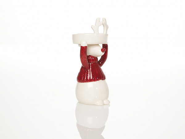 Heart Stitch Candlestick 6.7х14.5 cm