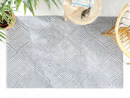 Cotton Geometric Хлопковый Ковер 78х250 см