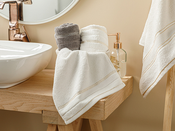 Shiny Hand towel cotton 30х45 см