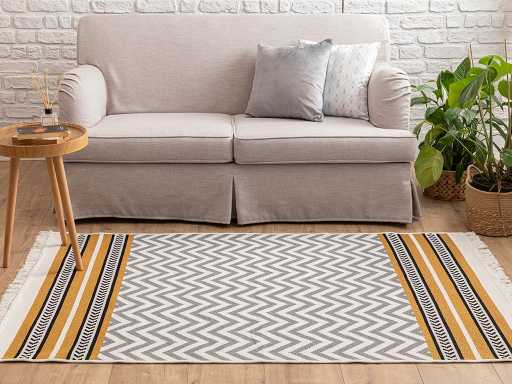 Chevron Хлопковый Ковер 120х180 см