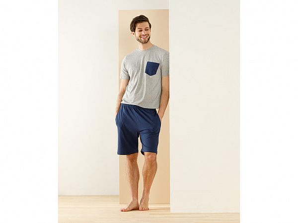 Plain Blue Пижамный комплект XL