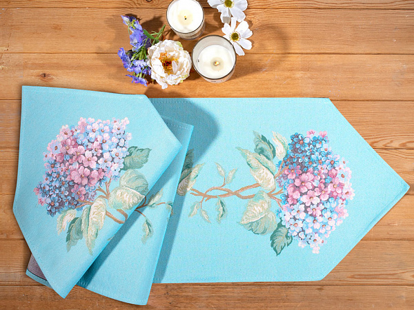 Hydrangea Столовая дорожка 30х150 см