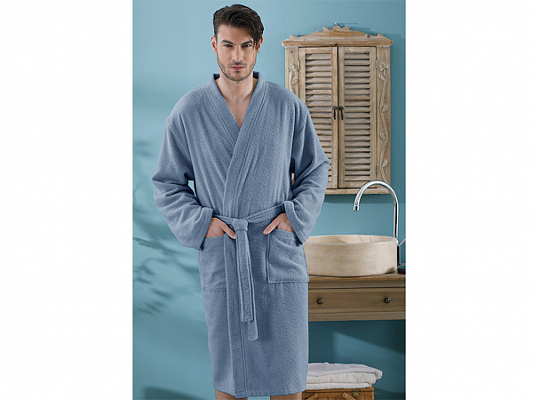 Plain Bathrobe L