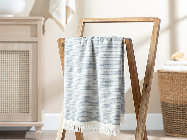 Mina Stripe Полотенце для лица хлопковое 50х80 см