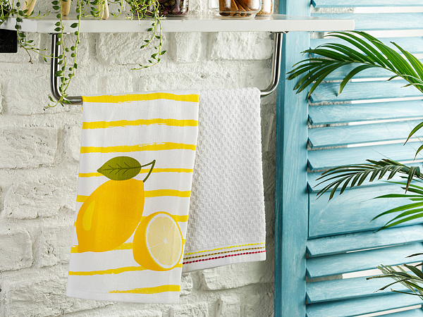 Lemon Кухонное полотенце 40х60 см 2 шт
