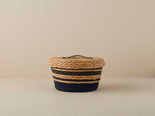Natura Stripe Корзина 22х12 см