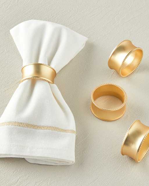 Lunar Napkin holder 5 cm 4 pcs
