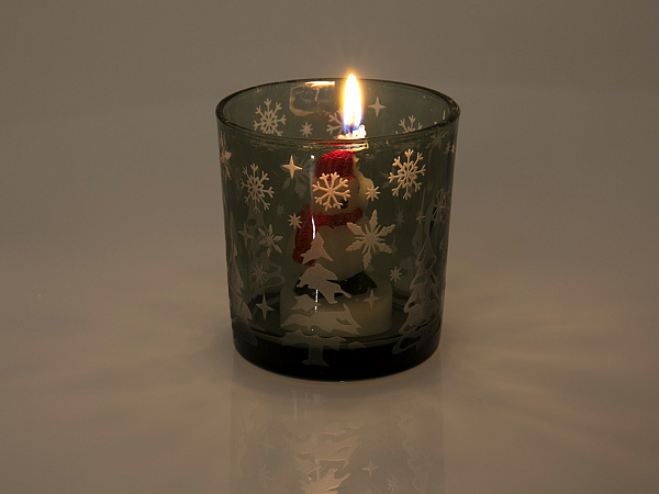 Snowland Підсвічник 7х7х8 см