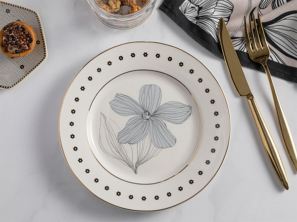 Denby Dark Тарелка для торта 20 см