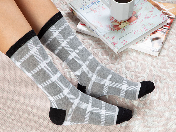 Squared Socks 36-40