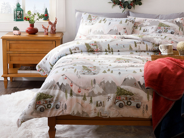Winter Holiday Bedding set 200х220 cm