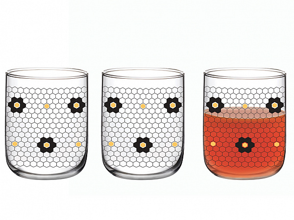 Denby Flowery Набор стаканов 270 мл х 3 шт